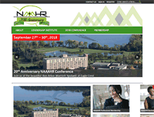 Tablet Screenshot of naaahr.org
